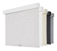 Persilux Blackout Window Shades for Home, Cordless Roller Shades with Valance, Thermal Insulated Fabric Window Blinds, UV Protection Blinds for Indoor Windows, Office and Bedroom (Linen,33"W x 72"H)