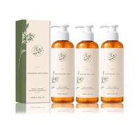 Persimmon Body Wash for Odour Control, Natural Deodorising Soap for Underarms, Feet and Body, Deep Cleansing Formula for Mature Skin, Gentle Daily Cleanser for Women and Men, 100ml, 3pc