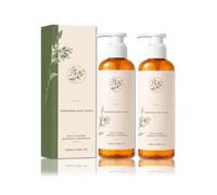 Persimmon Body Wash for Odour Control, Natural Deodorising Soap for Underarms, Feet and Body, Deep Cleansing Formula for Mature Skin, Gentle Daily Cleanser for Women and Men, 100ml, 2pc