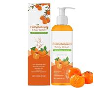 Persimmon Body Wash for Old People Smell, 120ml Natural Deodorant Body Wash For Strong Odor Smell Remove, Fresh Scent with Persimmon Extracts, Deeply Cleansing & Moisturizing Body (1)