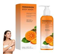 Persimmon Body Wash for Old People Smell, Cleansing Body Deodorizing with Persimmon, Persimmons Deodorant Bar Soap for Strong Odor Smelly Feet Remove, Soothing Cleanser for Sensitive Skin. (1PCS)