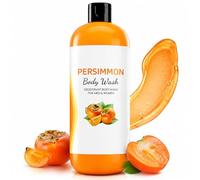 Persimmon Body Wash for Old People Smell,Deodorant Bar Soap Persimmon Body Wash,Natural Deodorising Shower Gel for Strong Body Odour,Liquid Persimmons Soap Deeply Cleansing & Moisturizing Body
