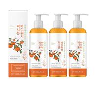 Persimmon Body Wash, Natural Deodorant Shower Gel for Body Odor Control, Long Lasting Scent, Deeply Cleansing & Moisturizing, Travel Size Refreshing Skincare Bath for Women & Men (3)