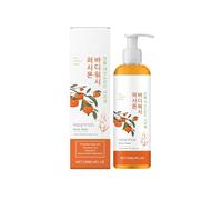 Persimmon Body Wash, Natural Deodorant Shower Gel for Body Odor Control, Long Lasting Scent, Deeply Cleansing & Moisturizing, Travel Size Refreshing Skincare Bath for Women & Men (1)