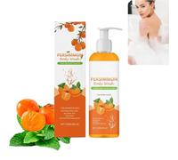 PERSIMMON Deodorant Body Wash for Women & Men, Persimmon Bod-y Wash,120ml Travel Size - Body Wash for Women with Coconut Oil with Mint Leaf, Eliminates Odor, Nourishes Skin, Fresh Feel
