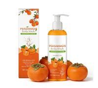 Persimmon Natural Persimmon Shower Gel, Persimmon Soap for Odour, Efficient Deodorisation, Long Lasting Fragrance, Smooth Skin and Rich Foam, 120 ml, for All Skin Types (1 Piece)