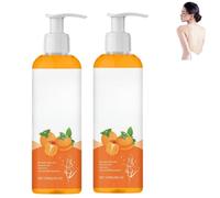 Persimmon Shower Gel, a natural, refreshing deodorizing soap, removes underarm, inner thigh, bikini, and foot odors for both men and women.
