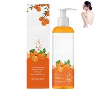 Persimmon Shower Gel, a natural, refreshing deodorizing soap, removes underarm, inner thigh, bikini, and foot odors for both men and women.