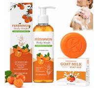 Persimmon Soap and Persimmon Body Wash Kit