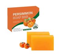 Persimmon Soap Bar - Body Odor Control, Deep Cleansing Body, Moisturizing & Nourishing, Natural Strong Odor Smelly Remov, Gentle on All Skin Types, for Old People Smell, for Women & Men(2PCS)
