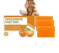 Persimmon Soap Bar For Body Odor Eliminator For Women&Men, Eliminating Smell & Deeply Cleansing, Purpose Soaps Bars, Persimmon Soap For Old People Smell, Purifying Deodorizing Body Wash (3)