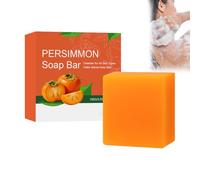 Persimmon Soap Bar For Old People Smell, Deodorant Bath Bar Soap, Persimmon Soap Bar For Body Odor Removal, Non-Drying Botanical Deep Moisturizer With Rich Creamy Lather For All Skin Types (1 PC)