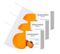 Persimmon Soap Bar, Natural Body Odour Soap for the Elderly, Fights Body Odour, Effective, Gentle and Effective for Men & Women, All Skin Types (3)