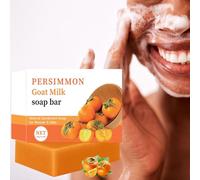 Persimmon Soap Bar, Persimmon Soap for Old People Smell, Deodorant Bath Bar, Anti-Odor Handmade Soap, Body Odor Eliminator for Women & Men (1, D)
