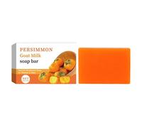 Persimmon Soap Bar, Persimmon Soap for Old People Smell, Deodorant Bath Bar, Anti-Odor Handmade Soap, Body Odor Eliminator for Women & Men (1, A)