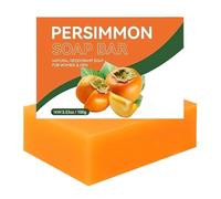 Persimmon Soap, Deep Moisturizing Soap, Body Odor Eliminator Bar, With Rich Foaming Cleanser And Effective Odor Control, 100g, For Men, Women, All Skin Types