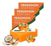 Persimmon Soap For Body Odor, Persimmon Goat Milk Soap for Face and Body Wash, Deodorant Body Bar for Old People Smell, Strong Bar For Odour For Women & Men (3)