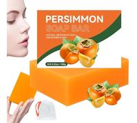 Persimmon Soap for Body Odor,Persimmon Goats Milk Soap,Handmade Body Deeply Cleansing Bar Soaps for Old People Smell,Moisturizing Natural Anti-odor Goat Milk Soaps for Skin on the Face and Bodys (1)