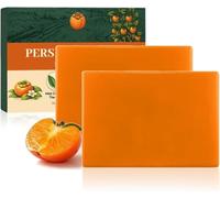 Persimmon Soap for Old People, Persimmon Soap with Green Tea Extract, Deodorant Body Bar for Old People Smell, Deep Cleaning, Removes Odors, Deodorant Bath Bar for All Skin Type (2PC)
