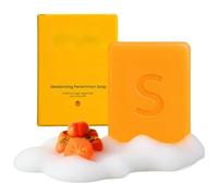 Persimmon Soap, for Old People Smell, Bar for Body Odor Removal - Cleaning, Deodorizing Soaps with Persimmons, Nourishing & Gentle Cleansing Suitable for All Skin Types (1)