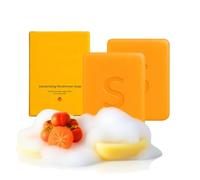 Persimmon Soap, for Old People Smell, Bar for Body Odor Removal - Cleaning, Natural Ingredients for All Skin Types, Deeply Moisturizing Bath Wash for Women & Men (2PCS)