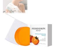 Persimmon Soap For Old People Smell, Body Odor Removal Deodorant Body Bar Soap, Gentle Exfoliating Soaps for All Skin Types, Against Underarm Odour, Refreshing Scent, For Men and Women (1)