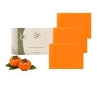 Persimmon Soap for Old People Smell, Deep Cleansing, Renewing & Purifying Deodorant Body Wash, Cleaning Handmade Persimmon Soap for Body Odor for Men & Women，3
