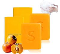 Persimmon Soap for Old People Smell,Nourishing & Gentle Cleansing,Handmade Natural Soaps for Better Skin,Suitable for All Skin Types