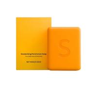 Persimmon Soap For Old People Smell, With Gentle Yet Effective Cleanse, 100g, Natural Moisturizing Soap, Body Odor Cleanser, Deep Lather Odor Control Formula, For Face, Body, Men, Women, Travel, Home