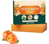 Persimmon Soap For Senior Odor Control, Handmade Deodorizing Persimmon Soap Bar for Old People Smell, Hydrating Body Wash Bar for Women & Men, for All Skin Types(1PC)