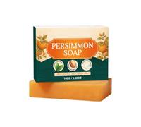Persimmon Soap,Natural Bar Soap for Body Odor Control (Old People Smell) Deodorizing, Handmade Deeply Cleansing Natural - Effective Odor Neutralizing for Men Women (1pc)