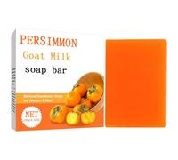 Persimmon Soap Natural Handmade Anti-Odor Persimmon Body Wash Antibacterial Soap Bar for Face & Body, 100g