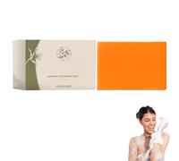 Persimmon Soap, Natural Soap for Odor Control, Handmade Persimmon Soap for Old People, Deep Cleansing, Moisturizing Persimmon Body Wash, Softens & Protects Skin Soaps for All Skin Types (A)