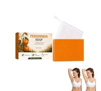 Persimmon Soap Old People Smell, Deep Cleansing Body Odor Control. (1PCS) | Moisturizing Natural Soap For Full Body Use, Aging Odor Deodorant Bar, Oil Control & Hydrating Skin Care, Most Skin Types.
