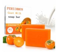 Persimmon Soap - Pack of 2 Persimmon Core Soap Natural - Khaki Soap Against Body Odour -