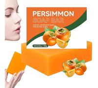 Persimmon Soaps Bar for Body Odor Removal, Persimmon Soap for Old People Smell, Handmade Body Deeply Cleansing Bar Soap, Remove Strong Smell, Purifying Deodorizing Odor Eliminator for Women & Men (1)