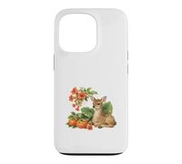 Persimmons Trumpet Vine and Little Fawn Case for iPhone 13 Pro