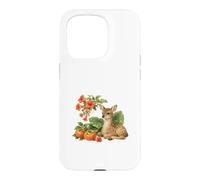 Persimmons Trumpet Vine and Little Fawn Case for iPhone 15 Pro