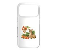 Persimmons Trumpet Vine and Little Fawn Case for iPhone 17 Pro