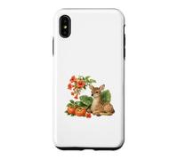 Persimmons Trumpet Vine and Little Fawn Case for iPhone XS Max