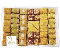 Persis Baklava Gift Box | 1kg, 42 Pieces | Premium Baklava with Cashew, Almond, and Walnut | Egg-Free | UK SALSA Certified | Sweets Gift Box for Christmas, New Year, and Diwali Sweets (1kg, 42 Pieces)