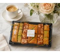 Persis Baklava Gift Box | 500g, 21 Pieces | Premium Baklava with Cashew, Almond, and Walnut | Egg-Free | UK BRCGS Certified | Luxury Sweet Hamper for Special Occasions