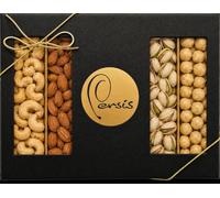 Persis Customisable Nuts Gift Box (BUILD YOUR OWN BOX) | Pick & Mix Premium Nuts Selection | Luxury Gift Box | Images Are For Display Only | Customisable Gift Nuts Box