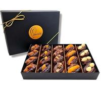 Persis Luxury Medjool Dates Gift Box Filled With Premium Quality Nuts and Fruits - Delicious and Juicy Jordan Dates - Deluxe Gift for Any Occassion