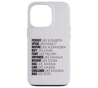 PERSIST LIKE ELIZABETH RULE LIKE RUTH Women Meme Case for iPhone 13 Pro
