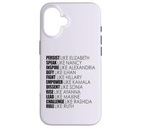 PERSIST LIKE ELIZABETH RULE LIKE RUTH Women Meme Case for iPhone 16