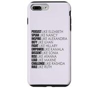 PERSIST LIKE ELIZABETH RULE LIKE RUTH Women Meme Case for iPhone 7 Plus/8 Plus