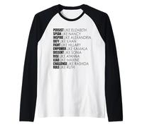 Persist Like Elizabeth Rule Like Ruth Women Meme Raglan Baseball Tee