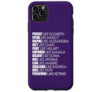PERSIST LIKE ELIZABETH RULE RUTH PERSEVERE KETANJI KBJ Meme Case for iPhone 11 Pro Max