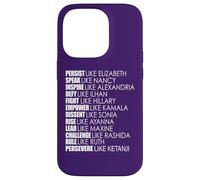 PERSIST LIKE ELIZABETH RULE RUTH PERSEVERE KETANJI KBJ Meme Case for iPhone 14 Pro